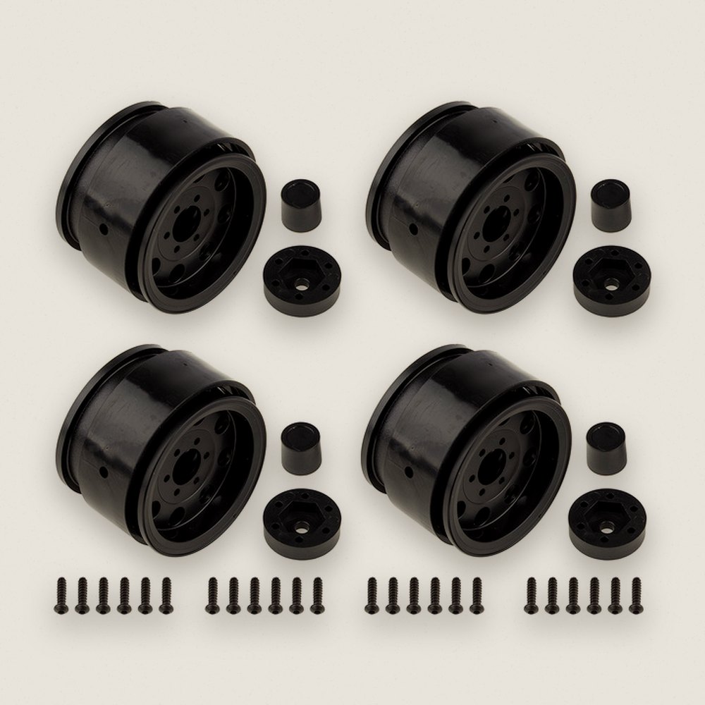 Black The Ocho Wheels, 1.90 for Enduro - Associated