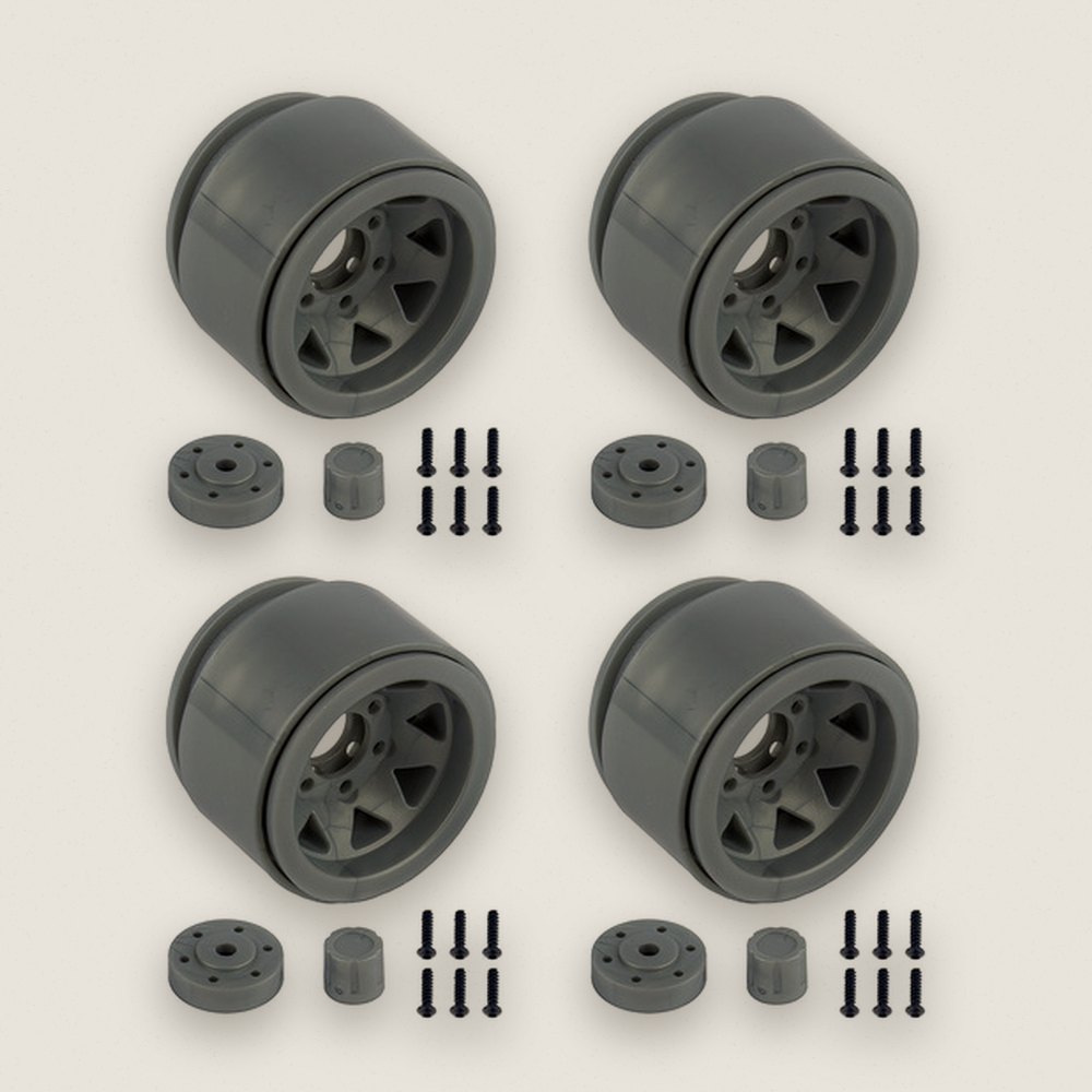 Silver Trigon Wheels, 1.55 for Enduro - Associated
