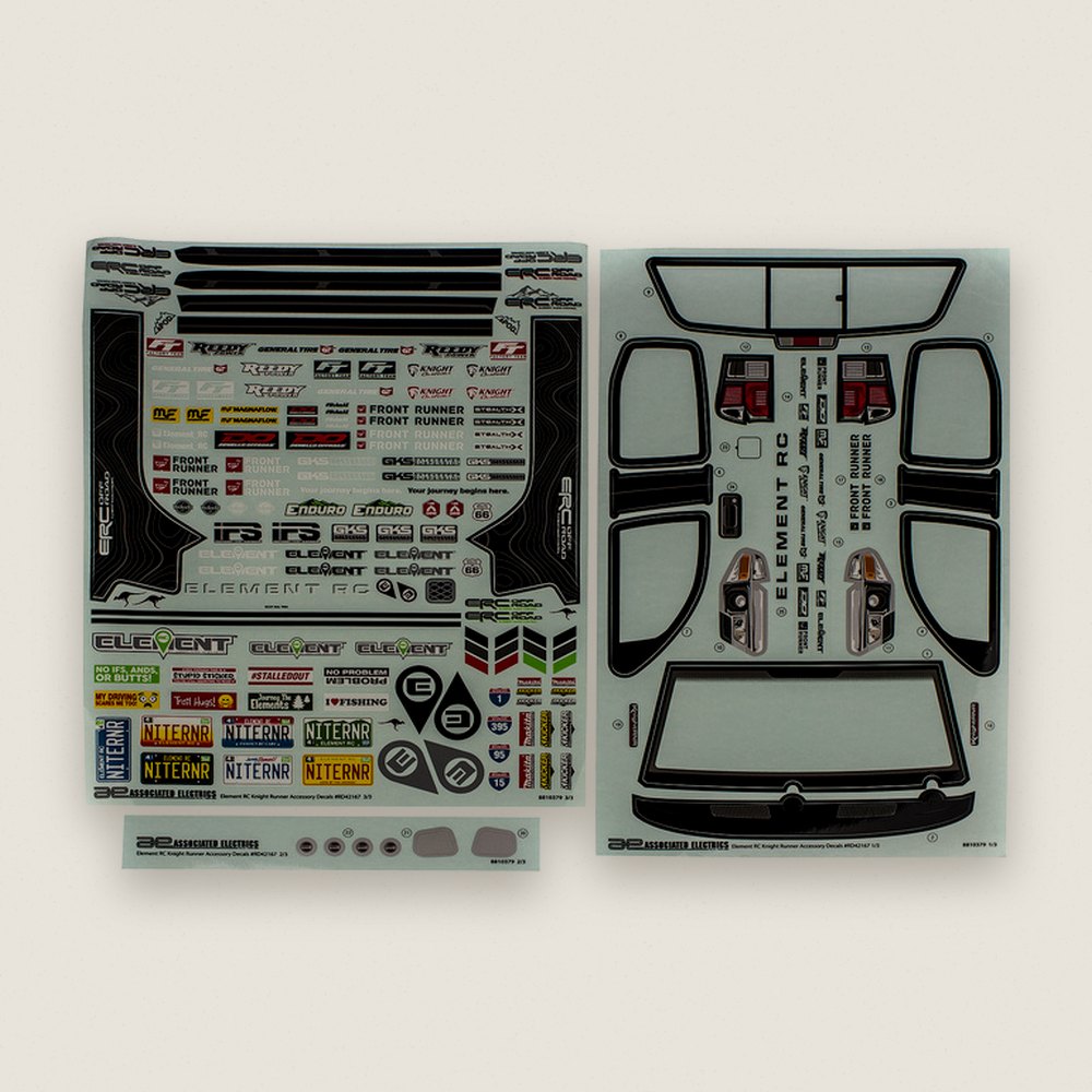 Decal Sheet for Knightrunner - Associated