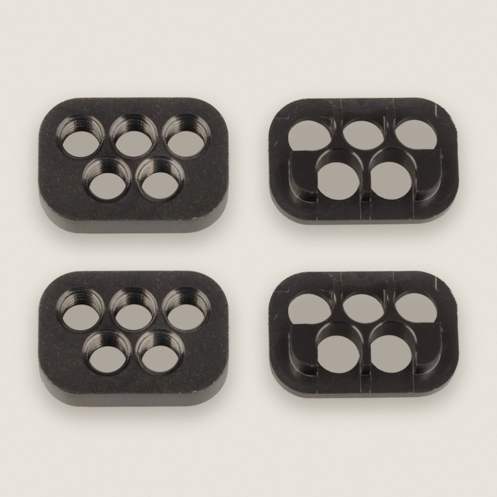 Shock Mount Inserts, Gatekeeper for Enduro - Associated