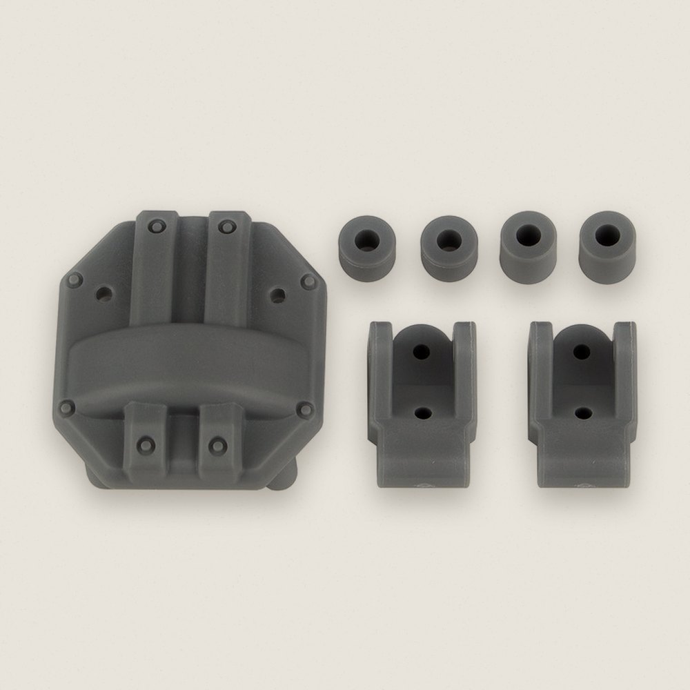 Diff Cover and Lower 4-link Mounts, SE for Enduro - Associated