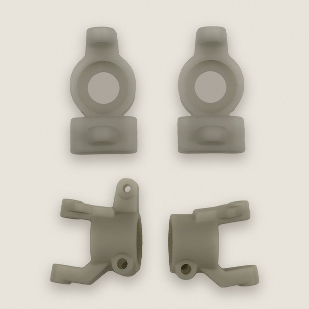 Caster and Steering Blocks, Natural for Enduro - Associated