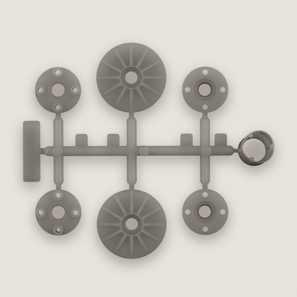 Pivot Ball Plate Set for RC12L - Associated
