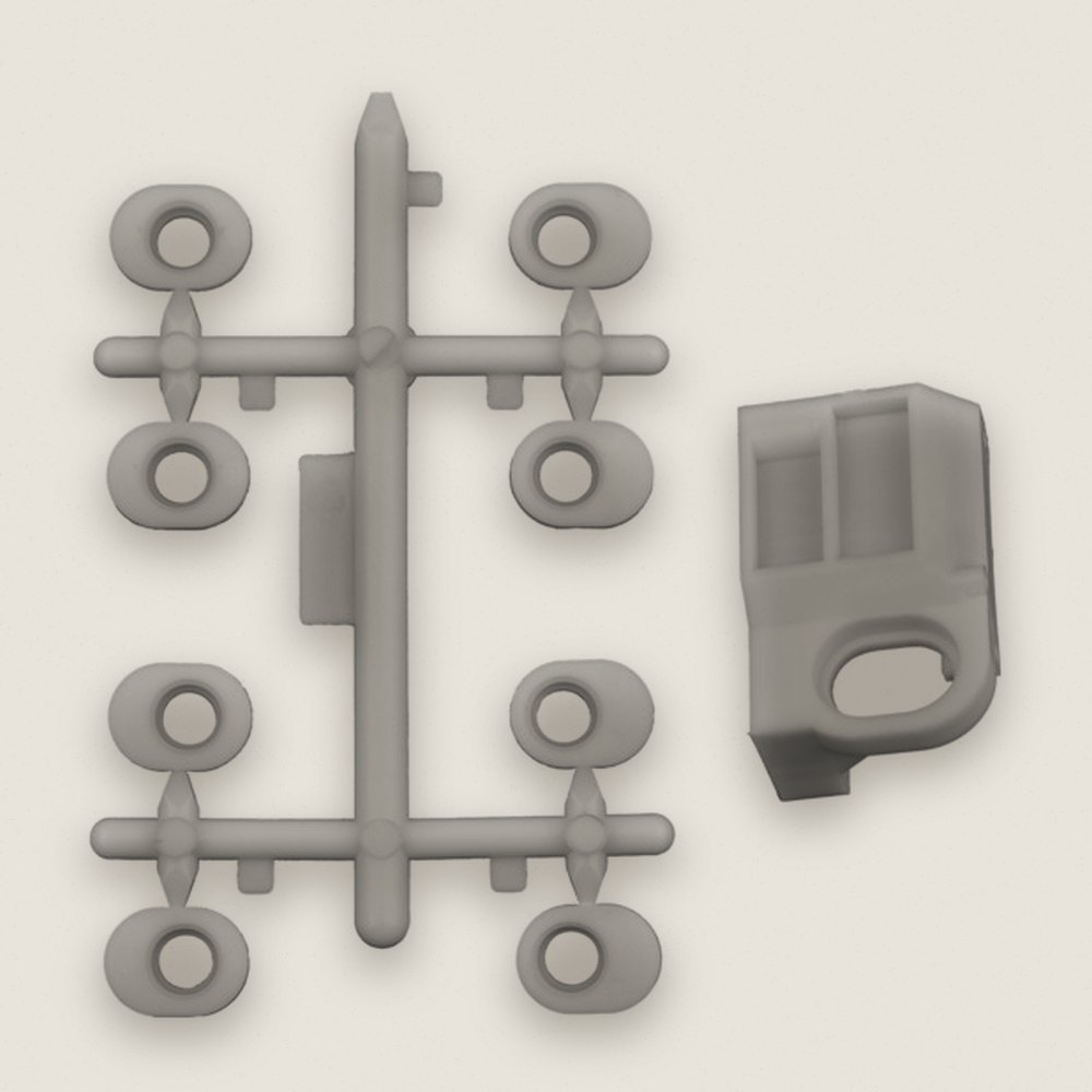 Bulkhead and Axle Height Inserts for RC12L - Associated