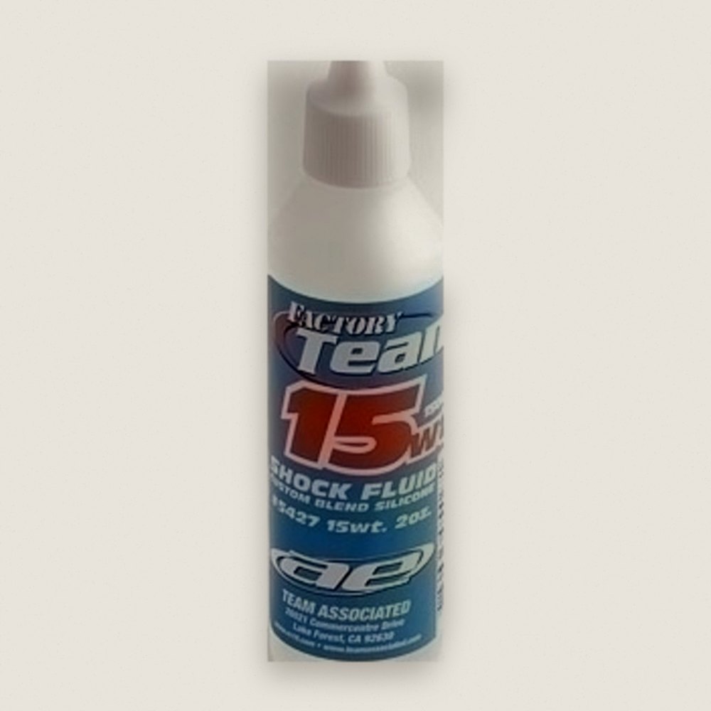 Shock Oil, Silicone 15wt 2oz (59ml) Container - Associated