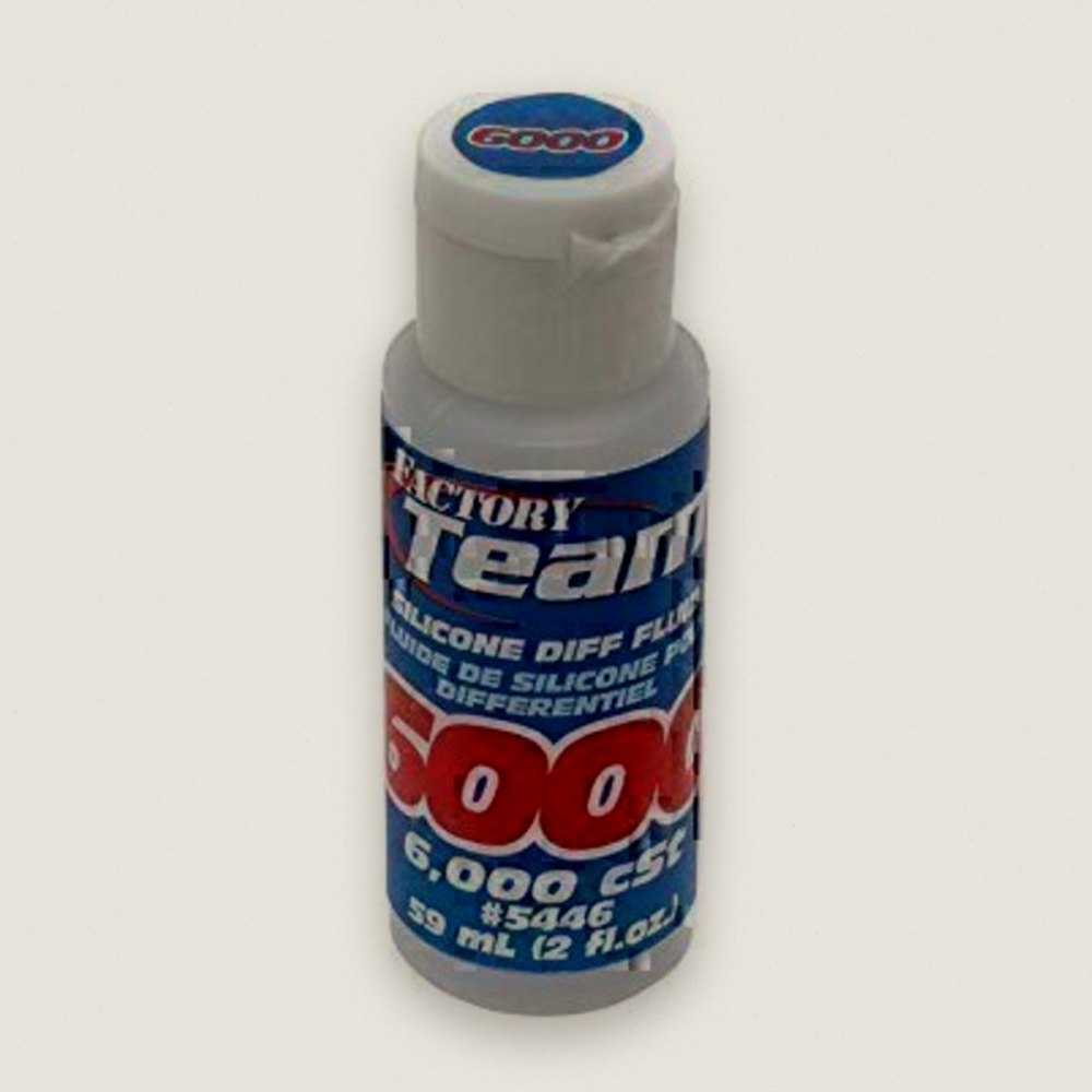 Diff Fluid, Silicone 6,000 (6K) cSt 2oz (59ml) Container - Associated