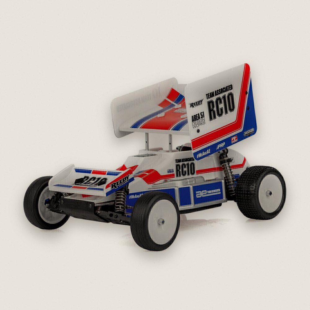 Kit, RC10 Vintage Sprint Car, Radio Controlled Race Car - Associated