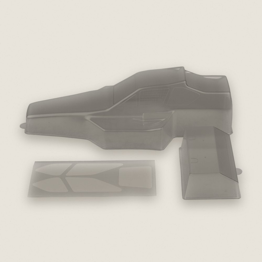 Body, RC10 Mirage SS Clear - Associated