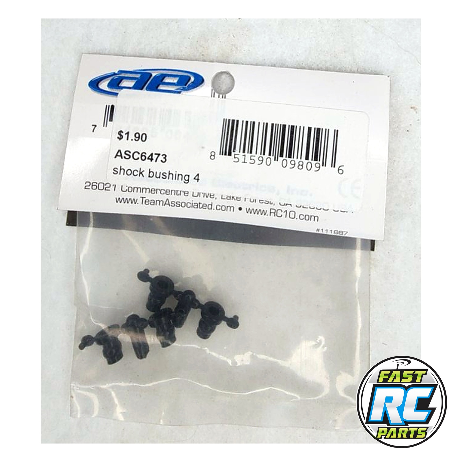 Shock Bushings for RC10/T/2/3/4 TC4 - Associated