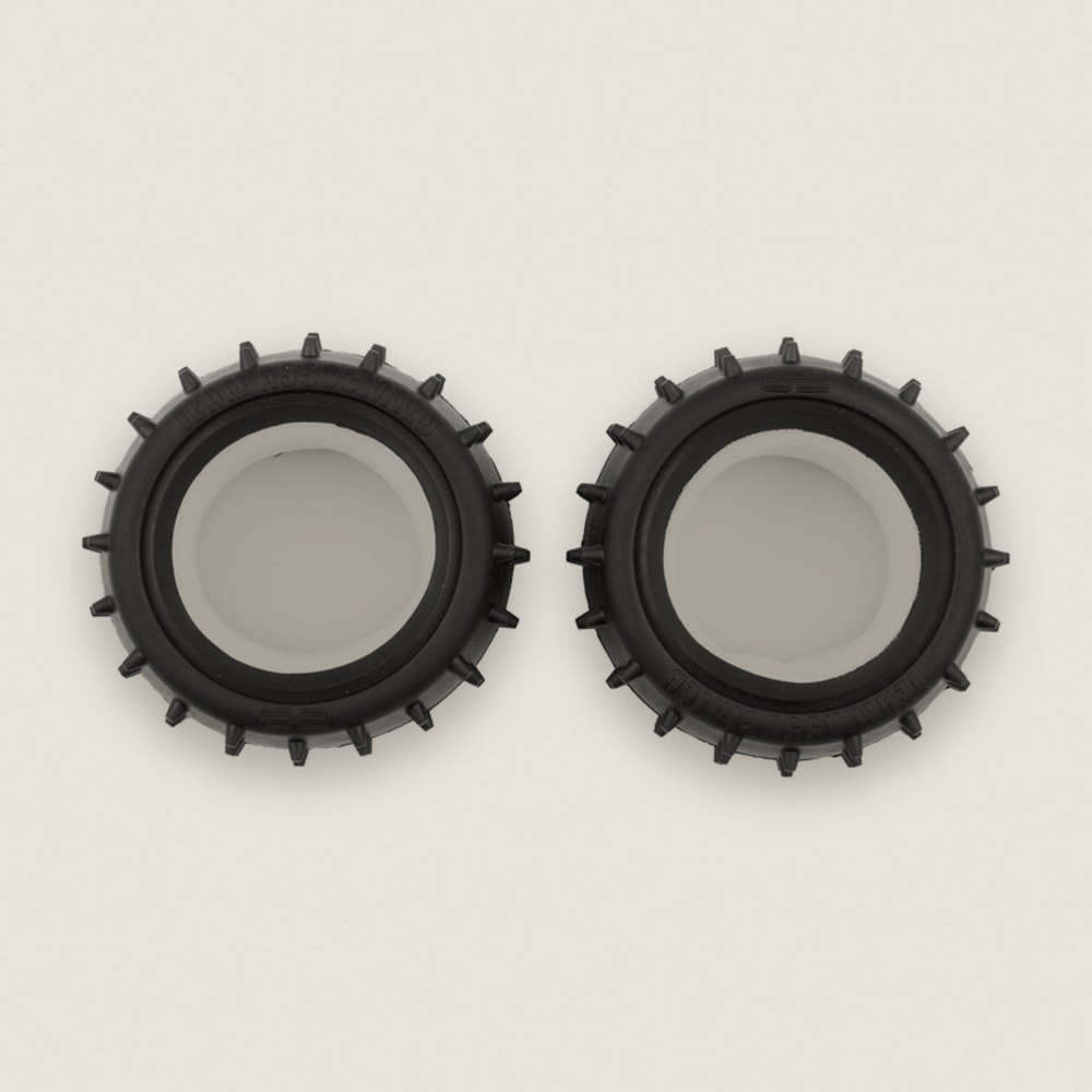 4WD Rear Tires, 2.2-Inch for RC10 - Associated