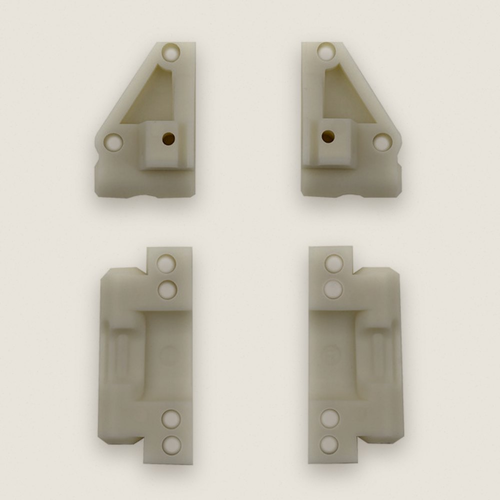Arm Mounts, Front and Rear for RC10 - Associated