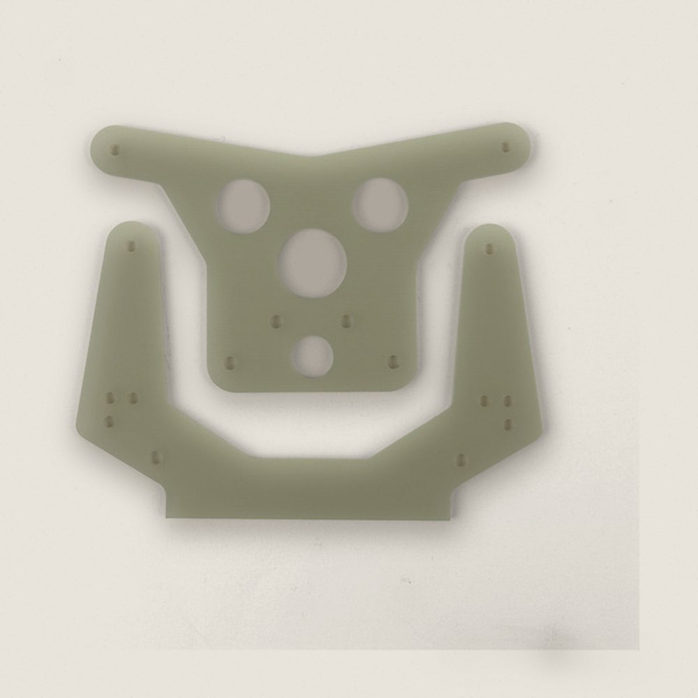 Shock Towers, Front and Rear for RC10 - Associated