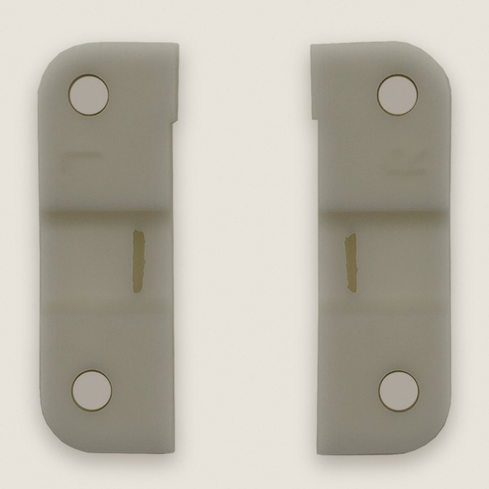 Molded Rear Arm Mounts for RC10 89 Stealth Car - Associated