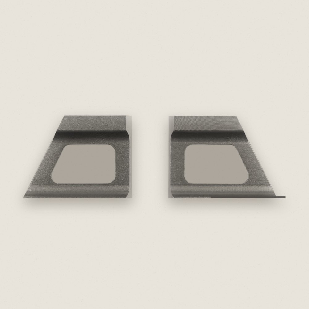 Rear Top Plate Standoffs for RC10 89 Stealth Car - Associated