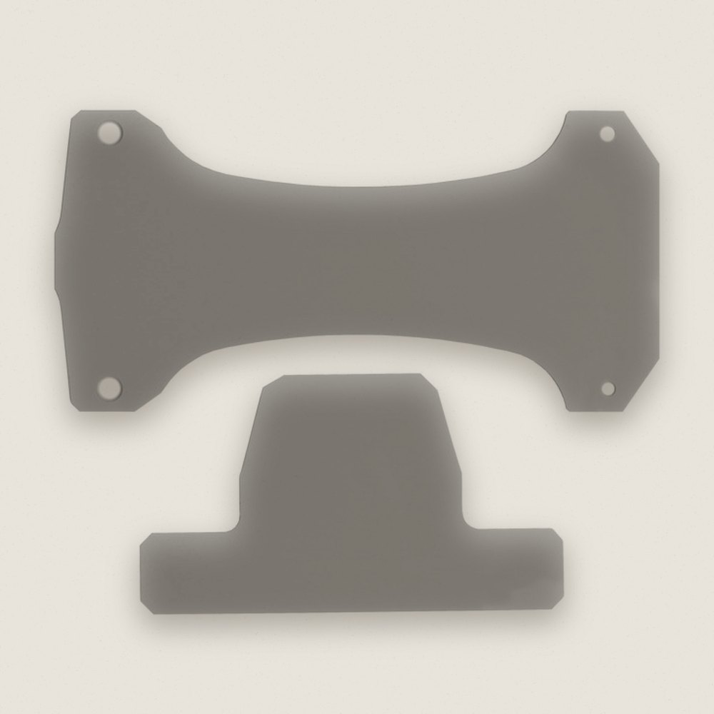 ESC Mount and Battery Strap for RC10 89 Stealth Car - Associated