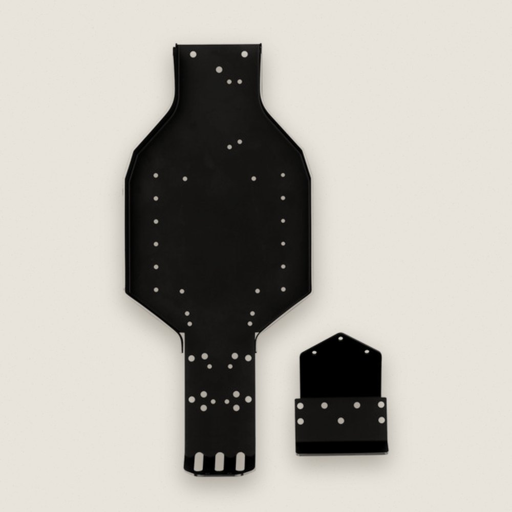 Chassis and Nose Plate for RC10 BK - Associated