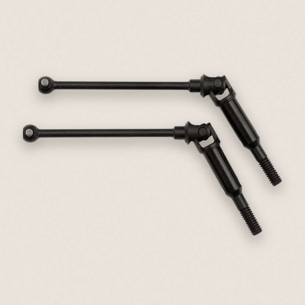 Rear Universals, 56.5mm, 1/4 inch axle for RC10 - Associated