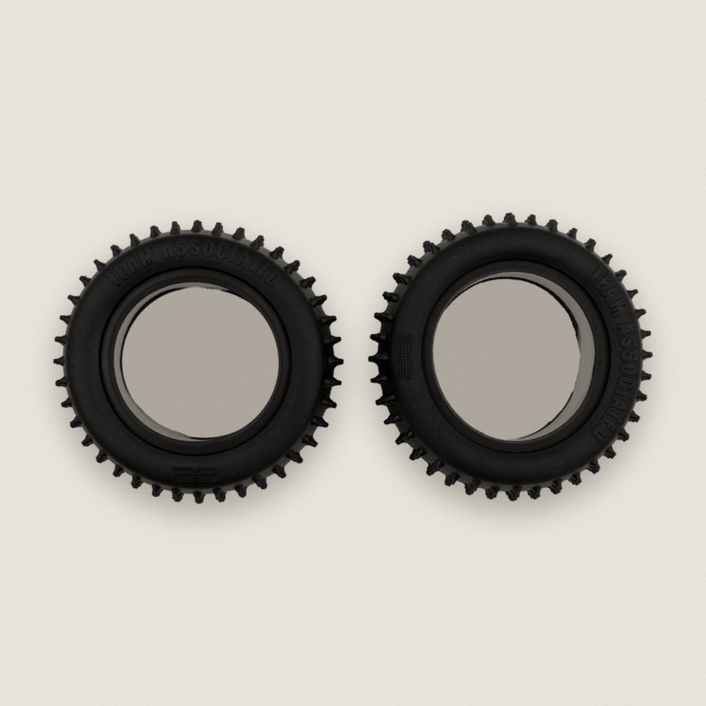 Rear Tires for RC10 91 Stealth Car - Associated