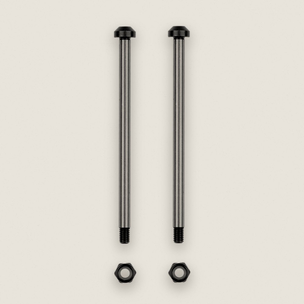 Captured Rear Inner Hinge Pin, 58.7mm (2-5/16 inches) for RC10 FT - Associated