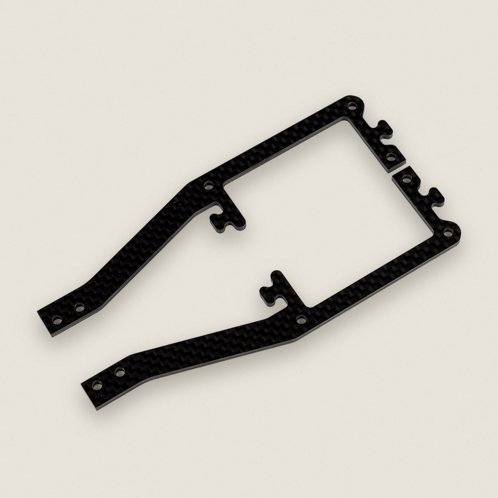 Side Braces, Carbon Fiber for SR10M - Associated