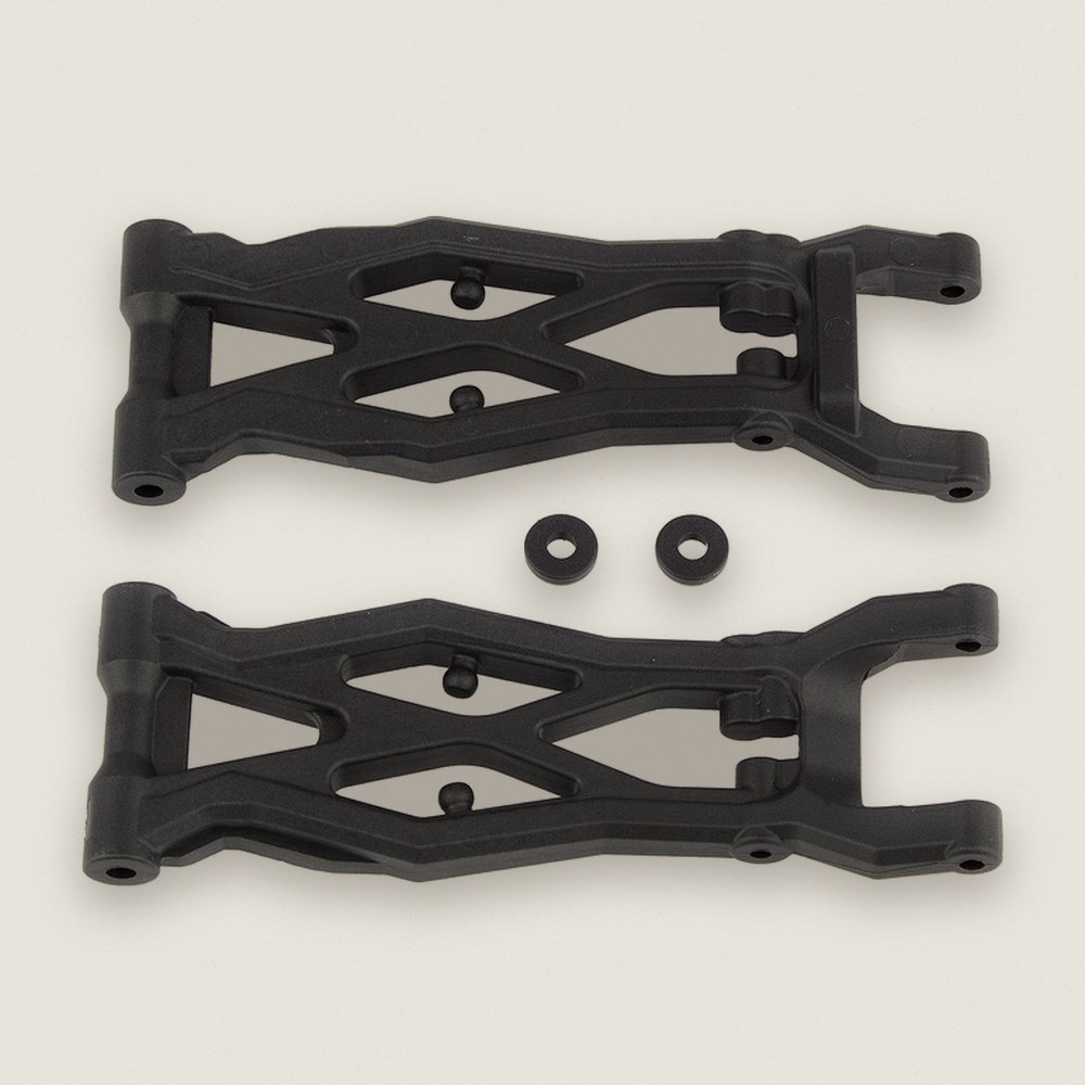 Factory Team Front Suspension Arms, Gull Wing for RC10T6.2 - Associated
