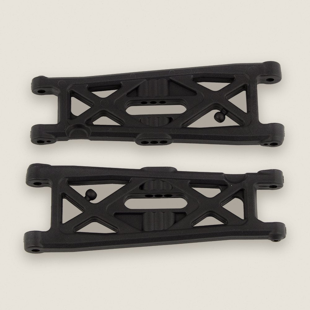 Front Suspension Arms, Carbon Fiber, Factory Team for RC10T6.1 - Associated