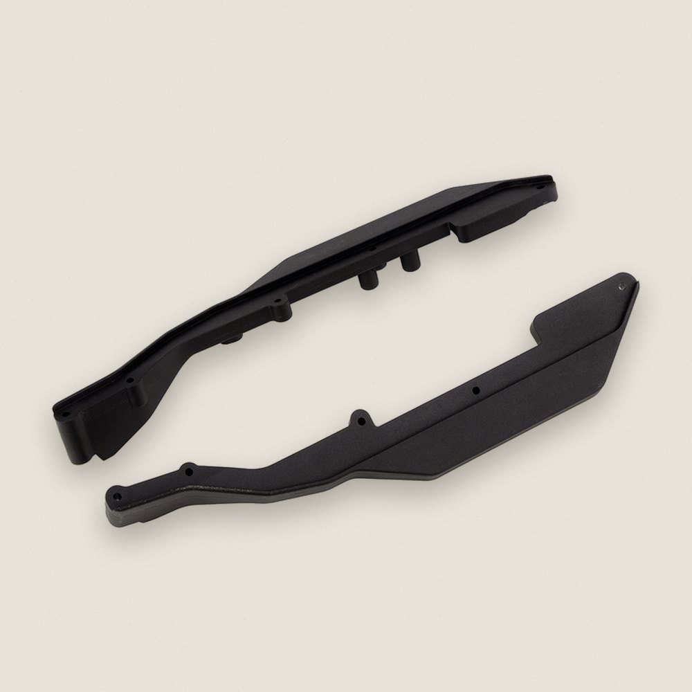 Side Rails, Carbon, Factory Team for RC10T6.4 - Associated