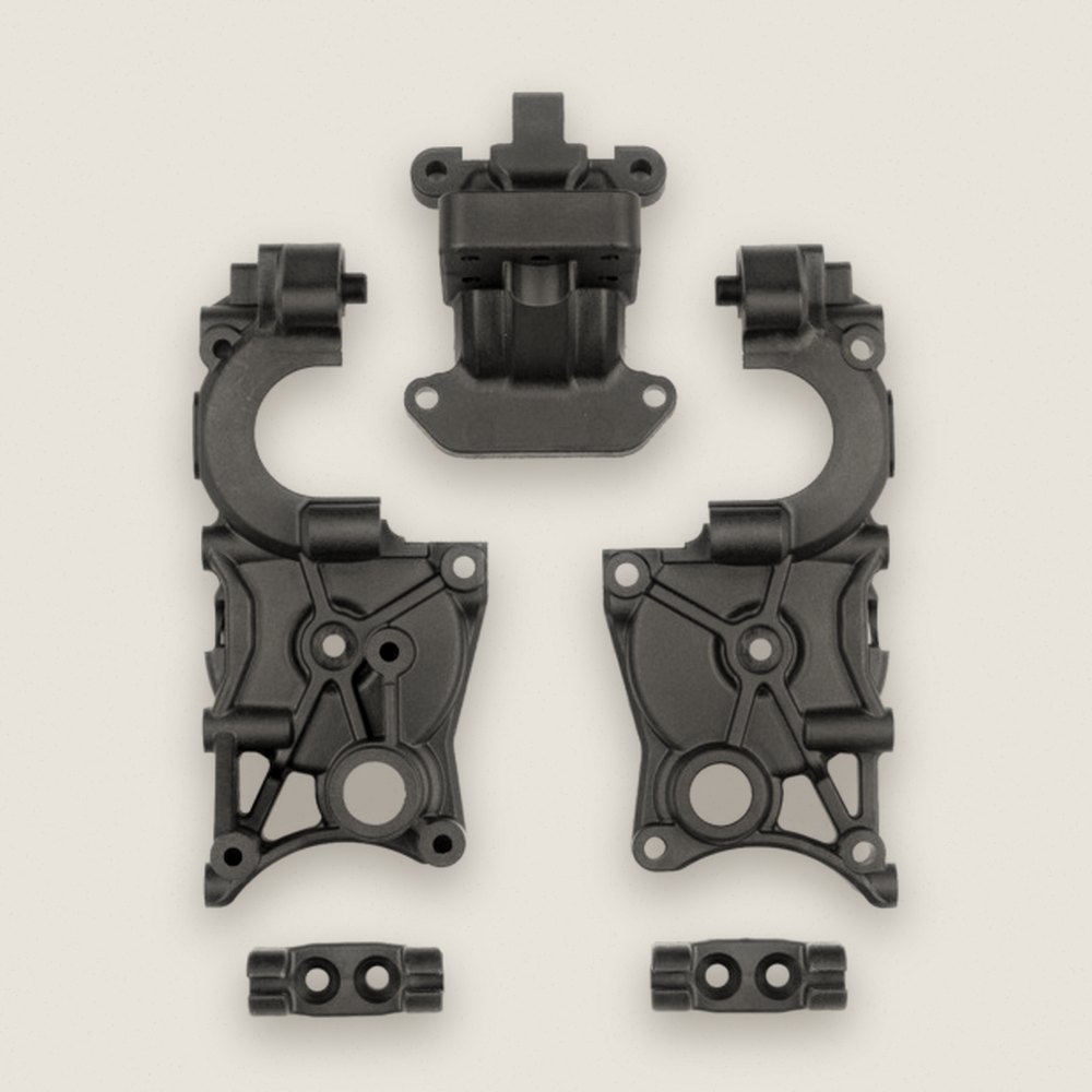 Gearbox, Carbon FT 3-Gear for RC10T7 - Associated