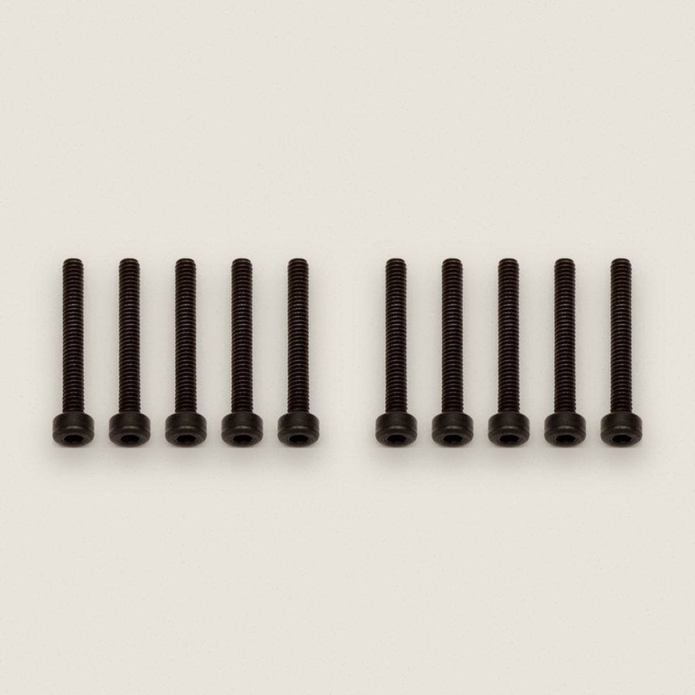 Screws, 2x16 mm SHCS for Adjustable Body Mount - Associated