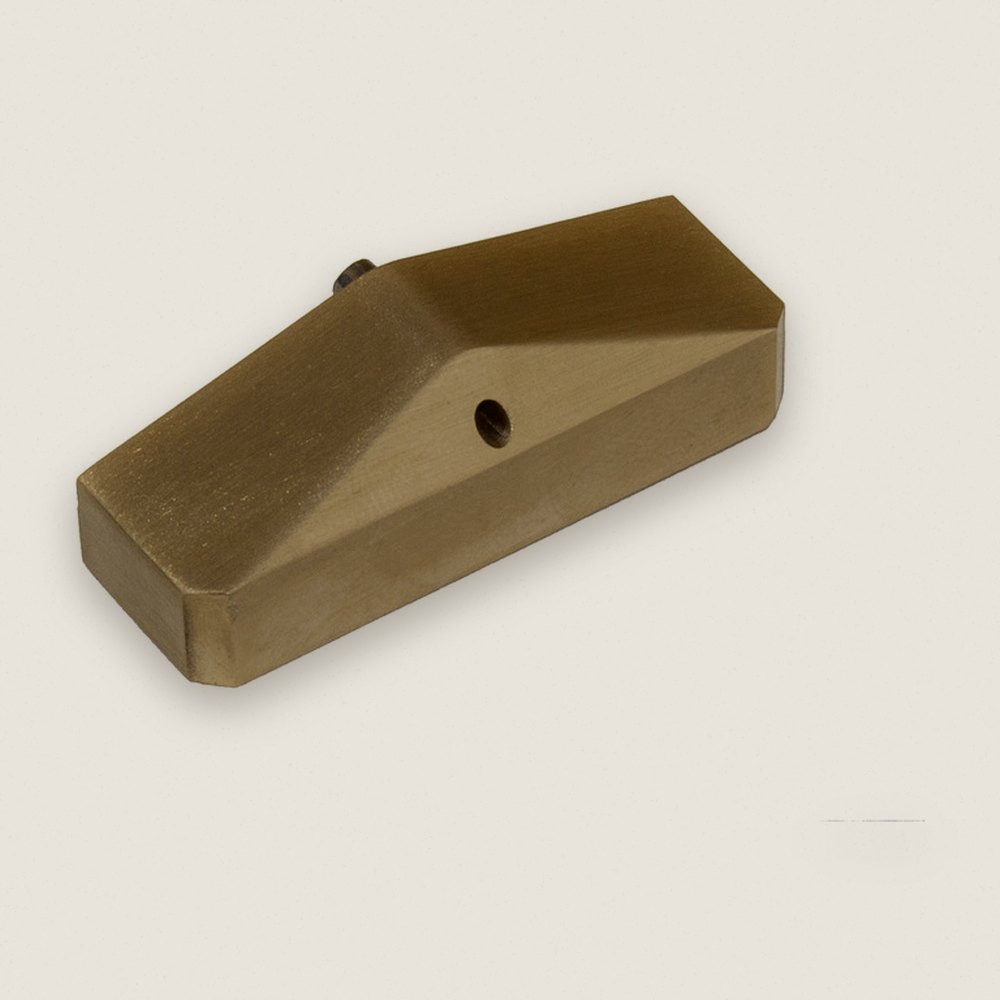 Battery Stop, Brass FT 40g for Dr10m - Associated