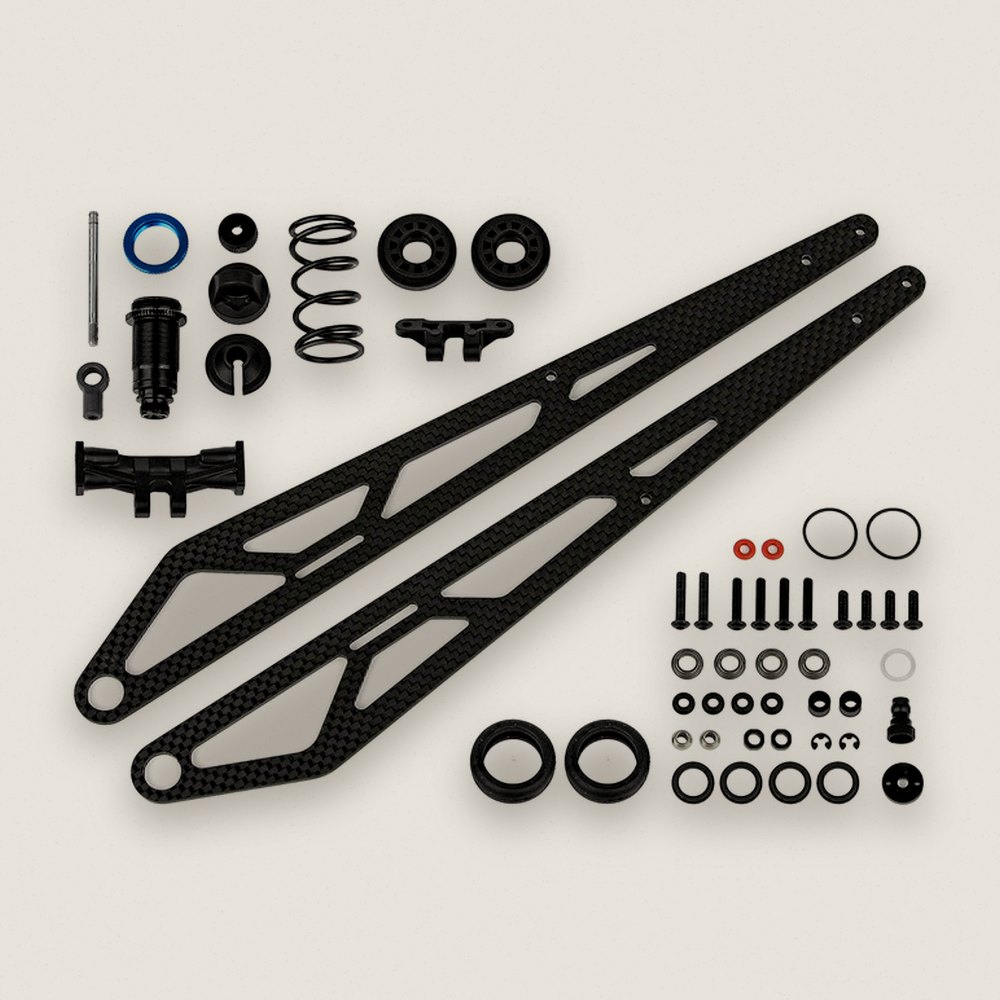 Suspension Wheelie Bar Conversion, FT for DR10M - Associated
