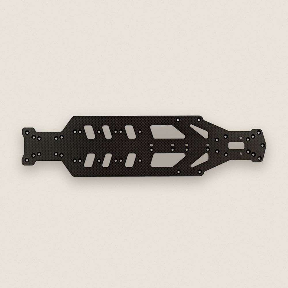 Chassis, Carbon Fiber for DC10 - Associated