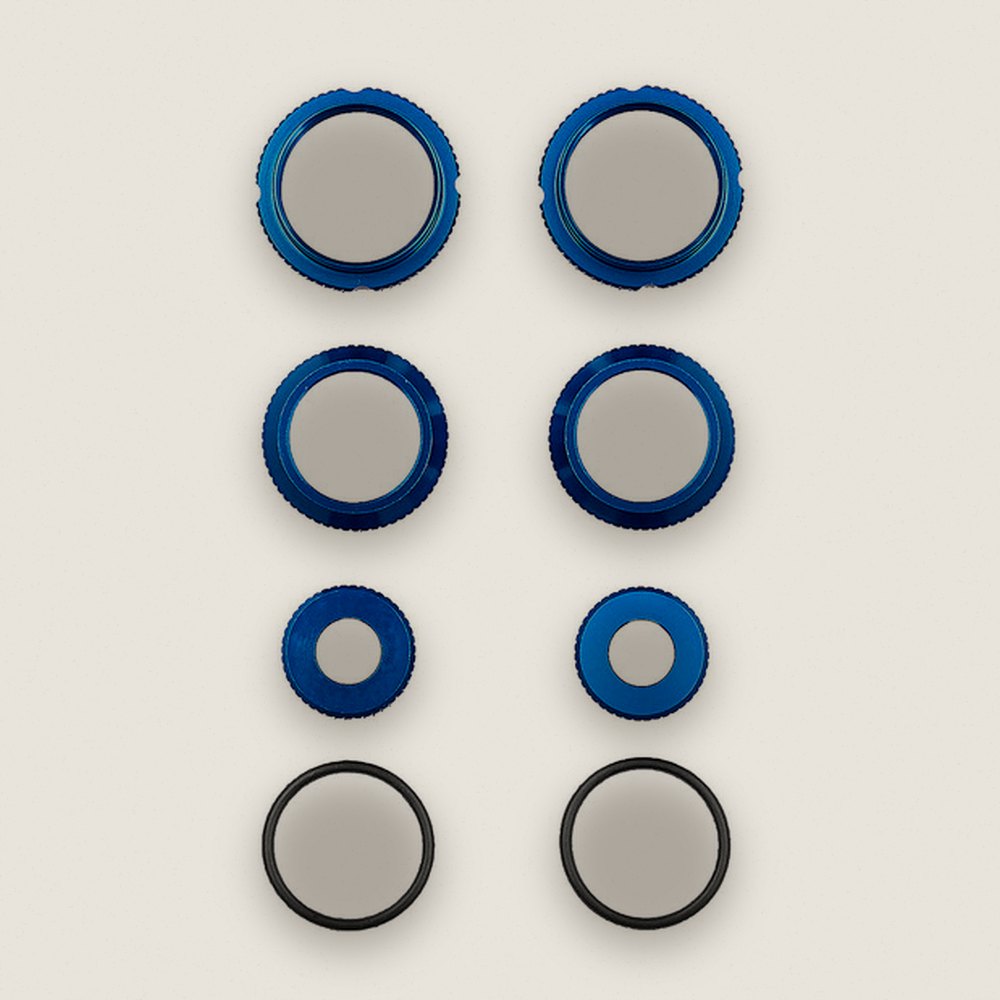 Shock Collars, Bottom Caps and Cap Retainers for DC10 - Associated