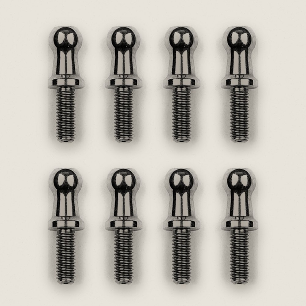 FT Shock Mount Ballstuds for DC10 - Associated