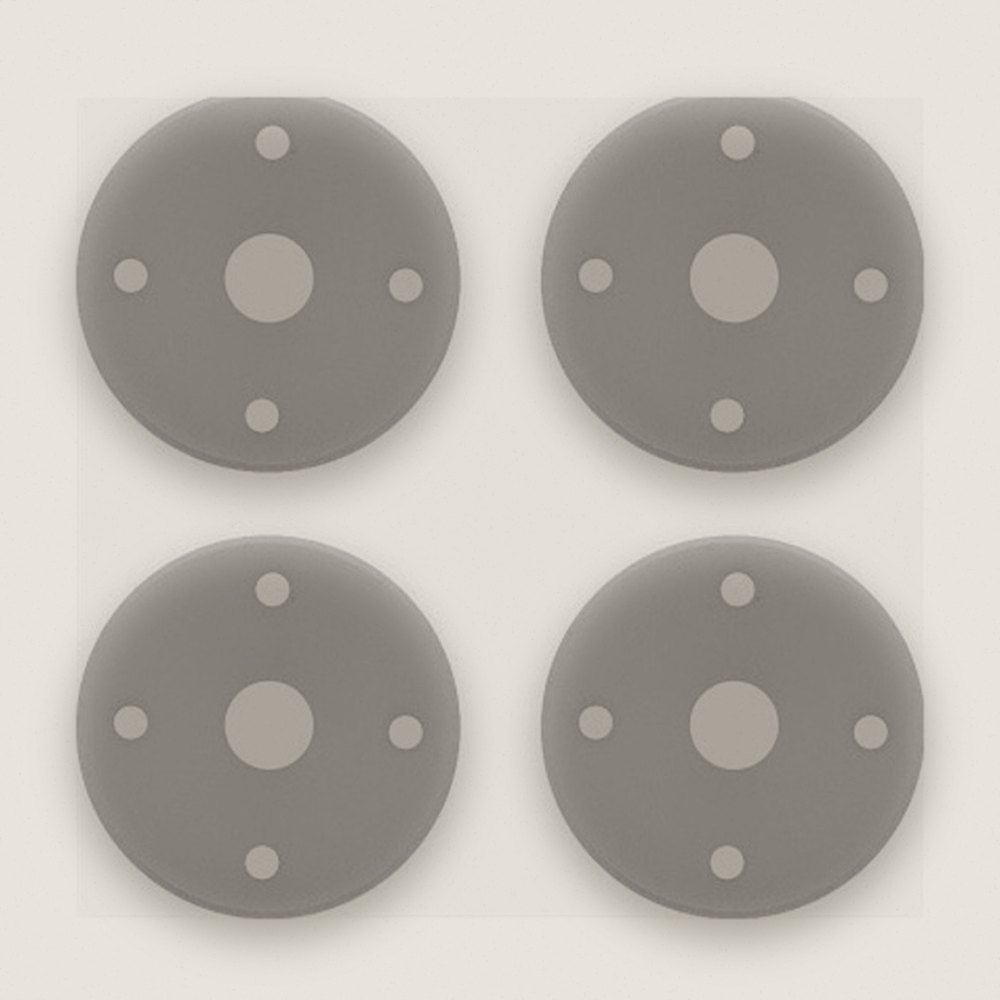 FT Shock Pistons, 4x1.0 for DC10 - Associated