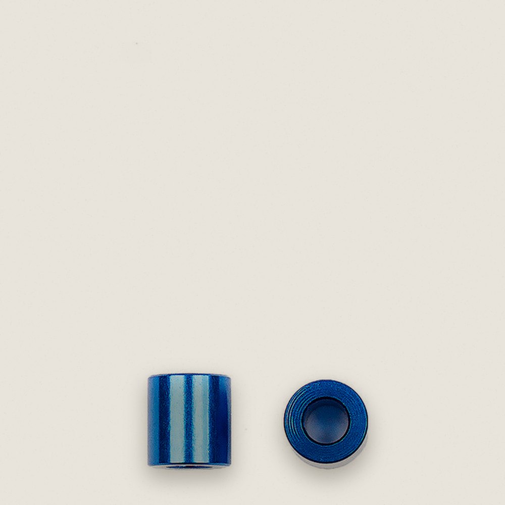Spacers, 3x6x6.5mm Aluminum for DC10 - Associated