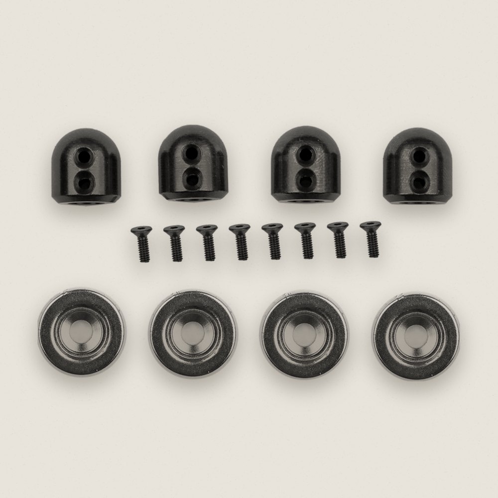 Body Mount Set, FT Magnetic for DC10 - Associated