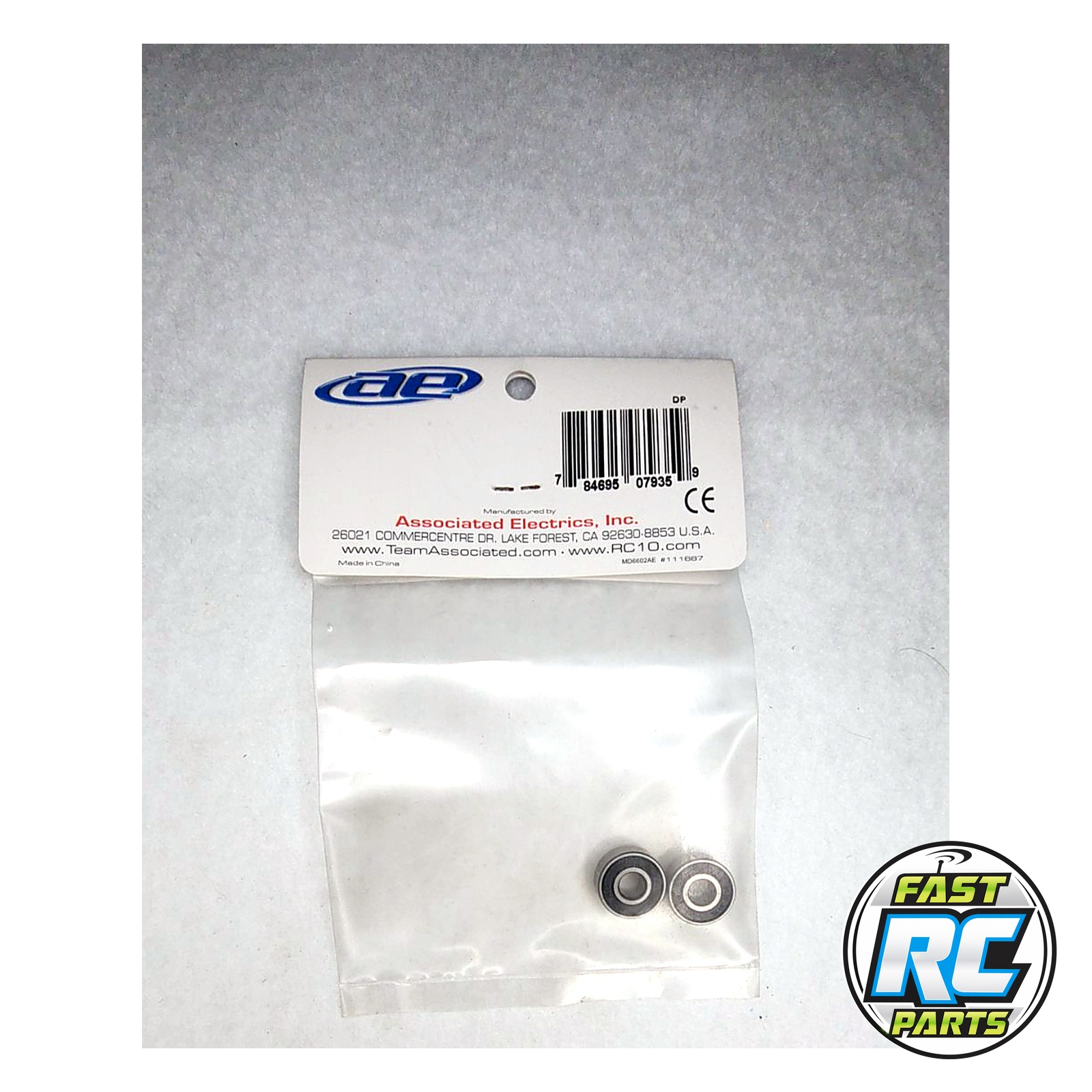 Bearing, .187 x .500 x .196 Inch for RC10GT2 - Associated