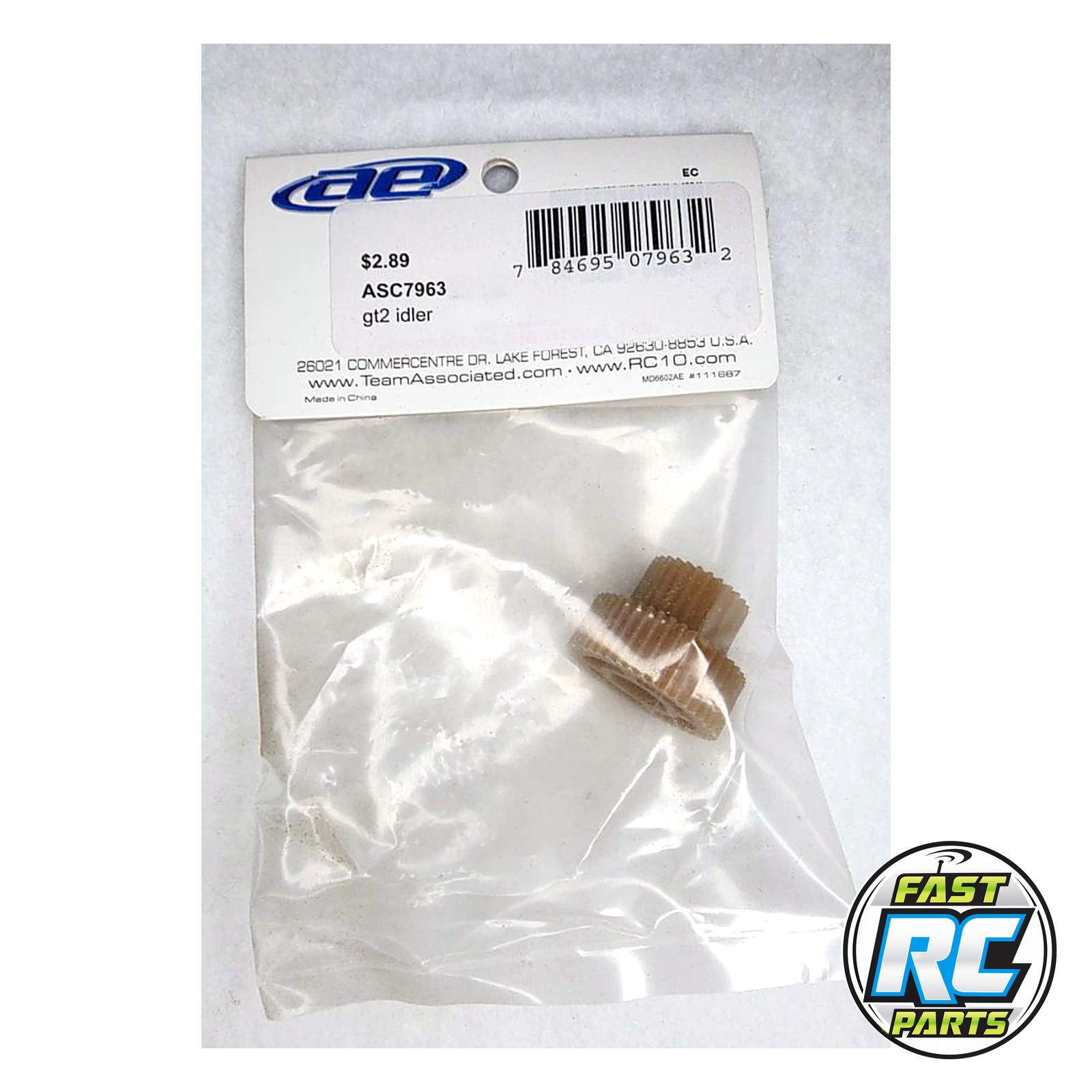 Idler Gear, 44T-28T for GT2 - Associated