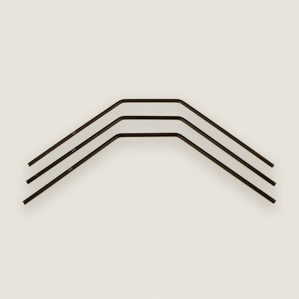 Front Anti-Roll Bars, Factory Team 2.0-2.2mm for RC8B3 - Associated