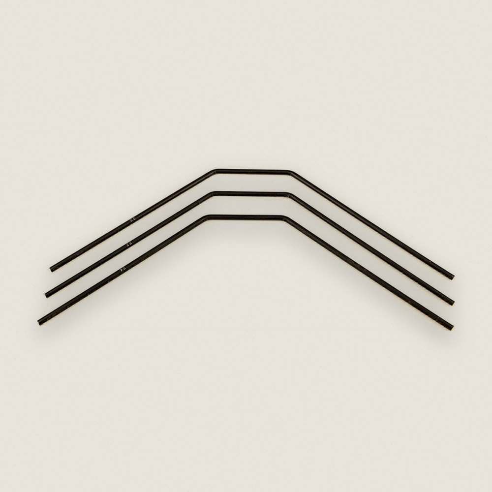 Rear Anti-Roll Bars, Factory Team 2.2-2.4mm for RC8B3 - Associated