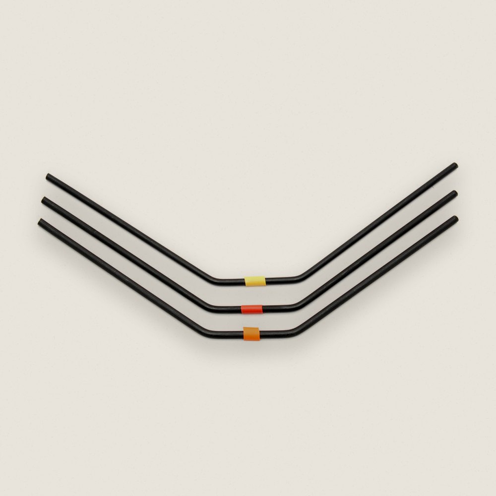Rear Anti-Roll Bars, Factory Team 2.8-3.0mm for RC8B3 - Associated