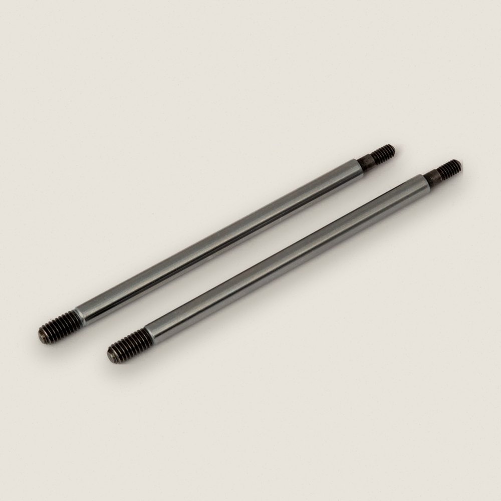 Chrome Shock Shafts, Factory Team 3.5x42.5mm for RC8T3 - Associated