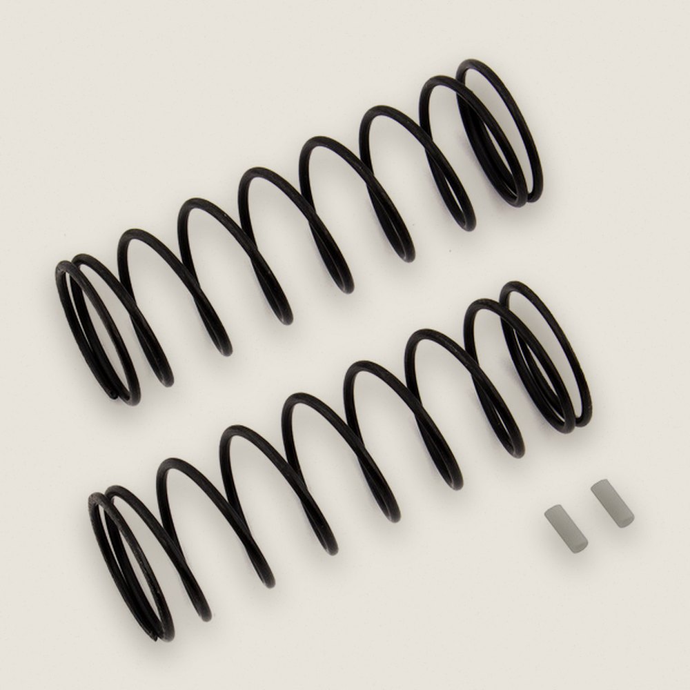 Front Springs V2, White, 5.1 lb/in, L70, 9.25T, 1.6D - Associated
