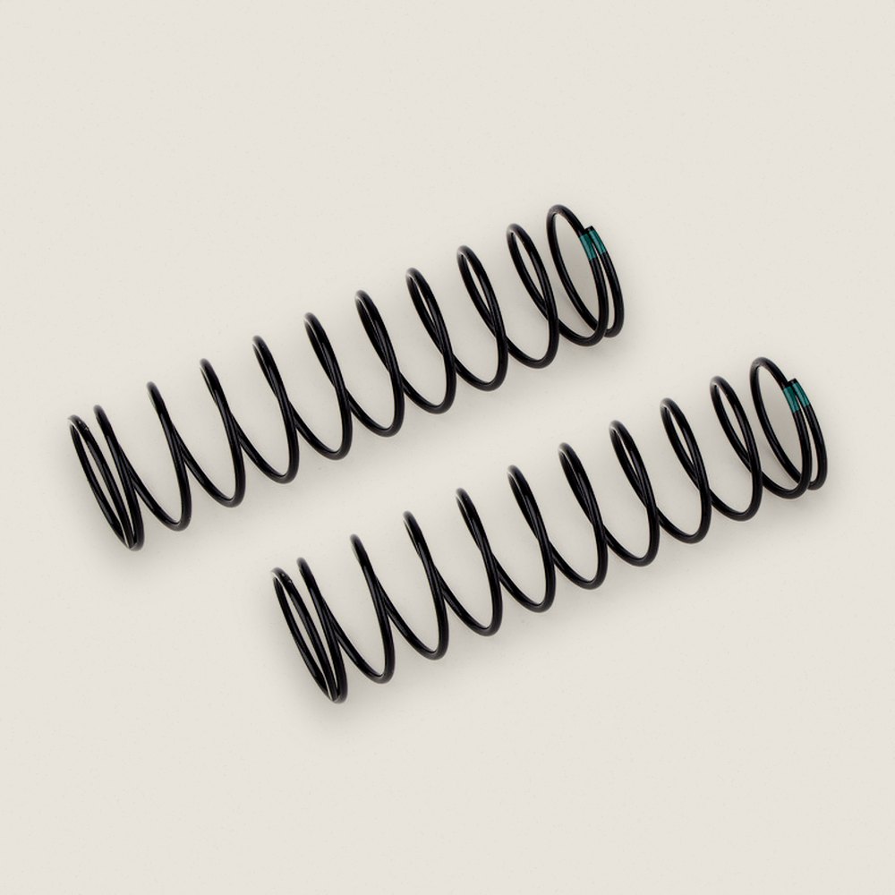 Rear Springs V2, Green, 4.0 lb/in, L86, 11.25T - Associated