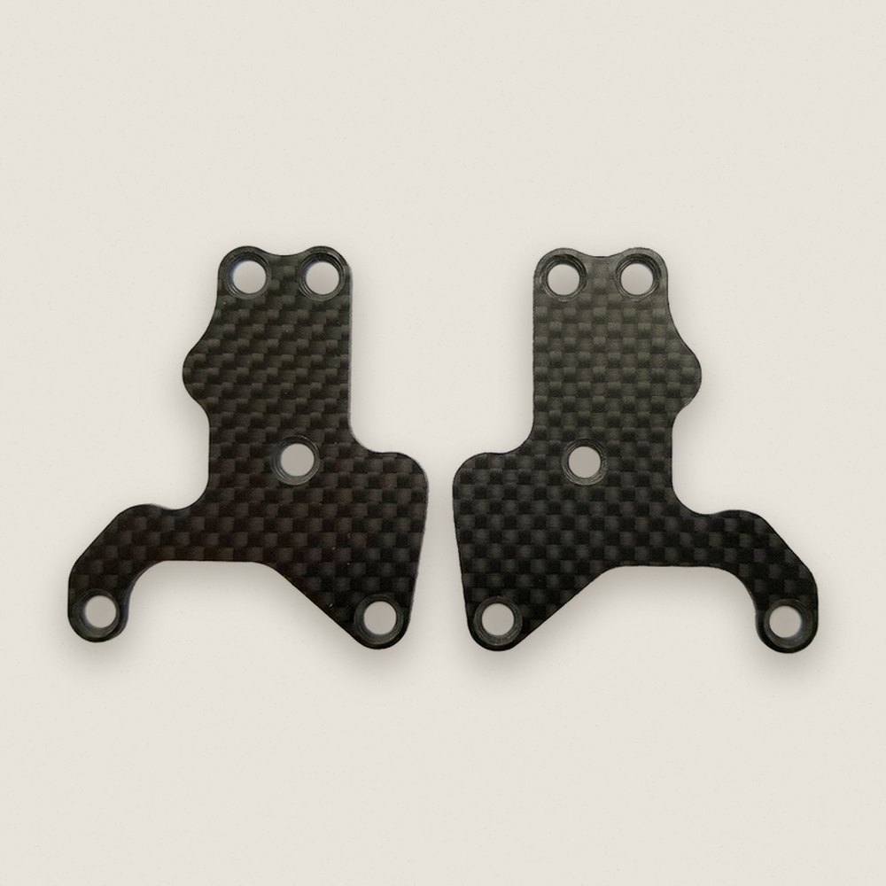 Front Suspension Arm Inserts, 1.2mm, FT, for RC8B3.2 - Associated
