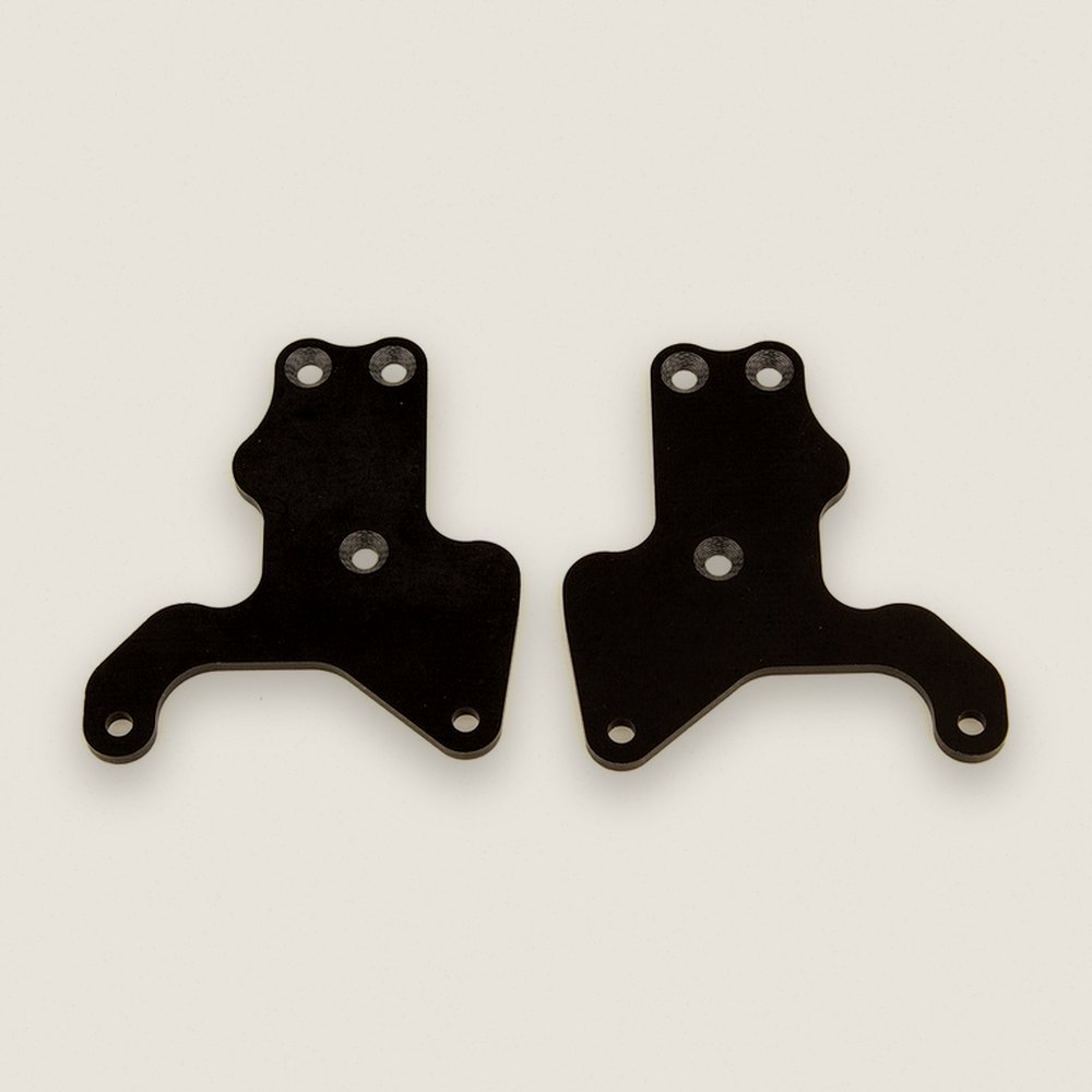 Lower Suspension Arm Inserts, G10, Front, Factory Team, for Rc8b3.2 - Associated