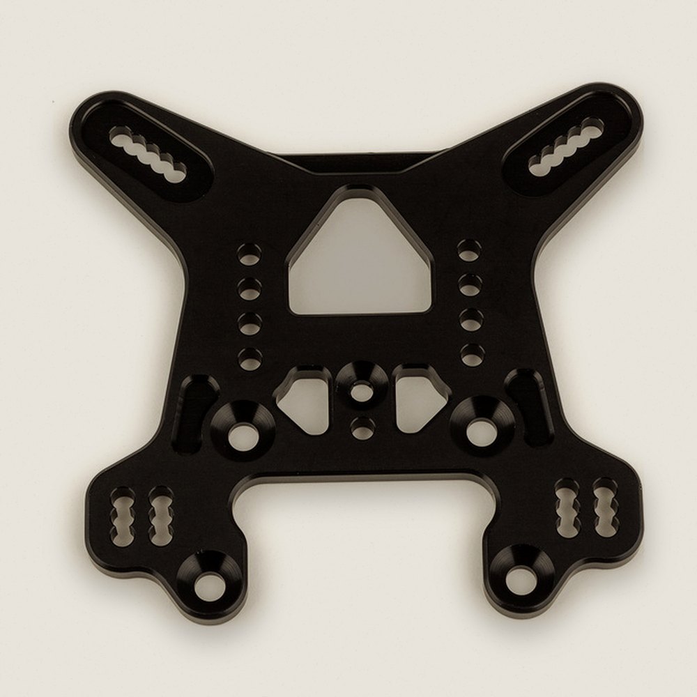 Rear Shock Tower, Black Aluminum, for Rc8B4 - Associated
