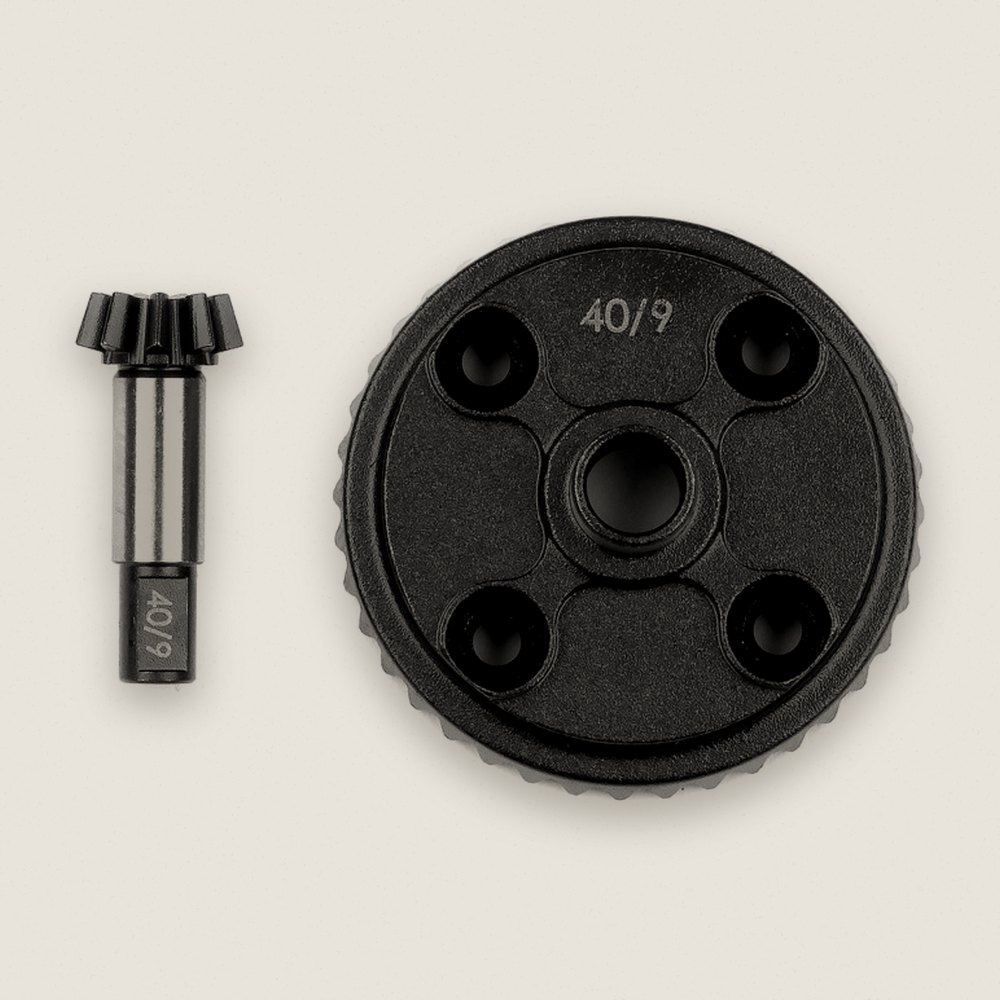 Gear Set, 40/9 for RC8T4 - Associated