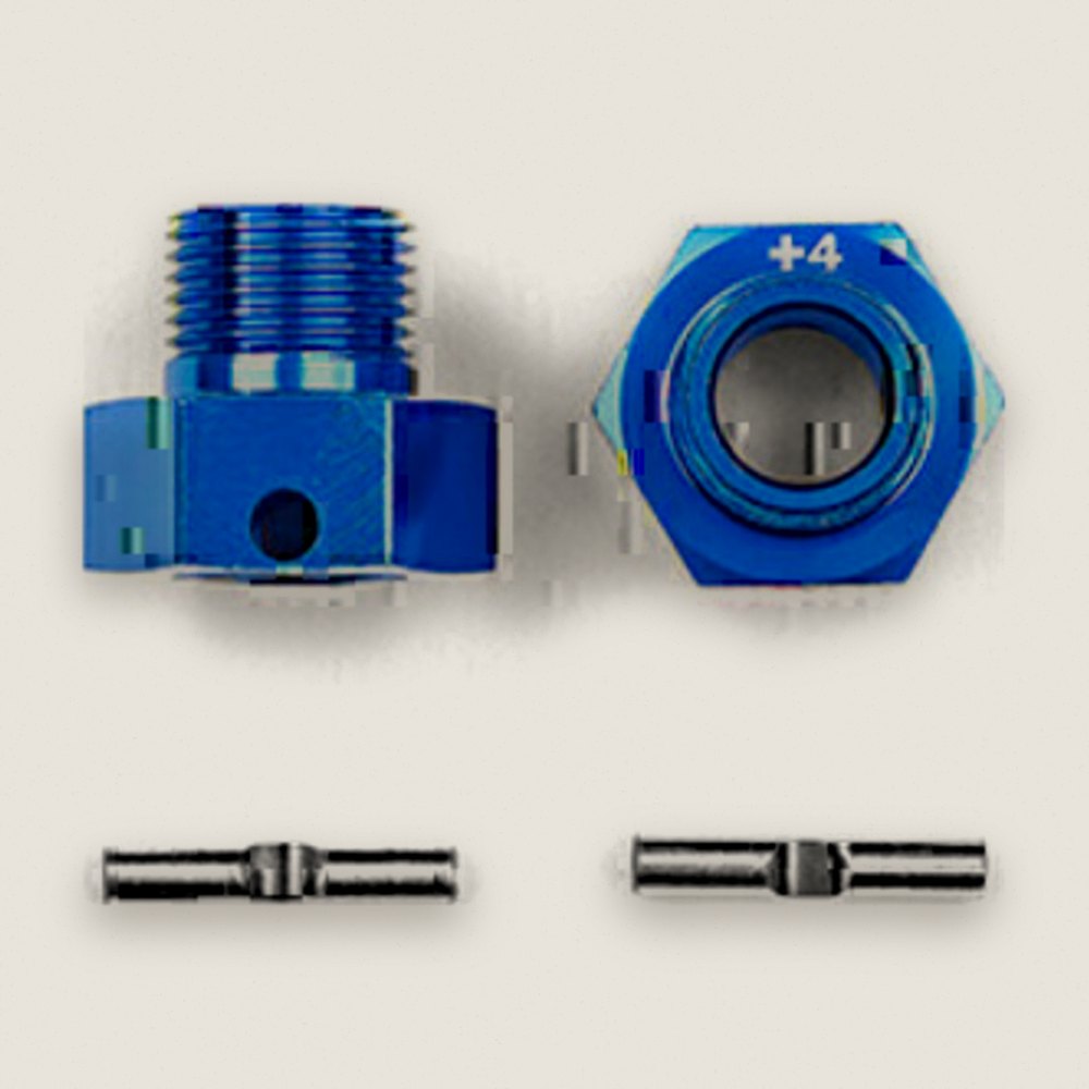 Wheel Hexes, FT 4mm for RC8T4 - Associated